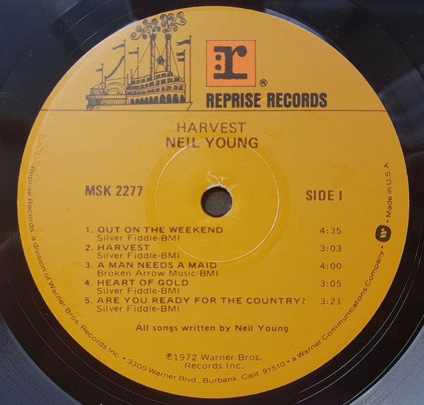 Neil Young : Harvest (LP, Album, RE, Los)