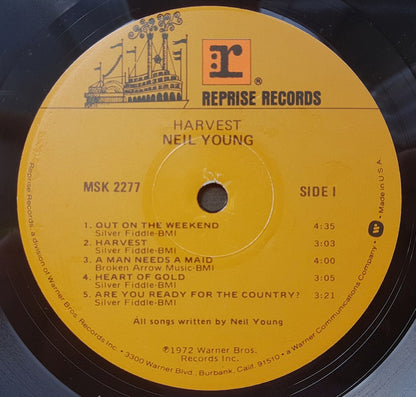 Neil Young : Harvest (LP, Album, RE, Los)