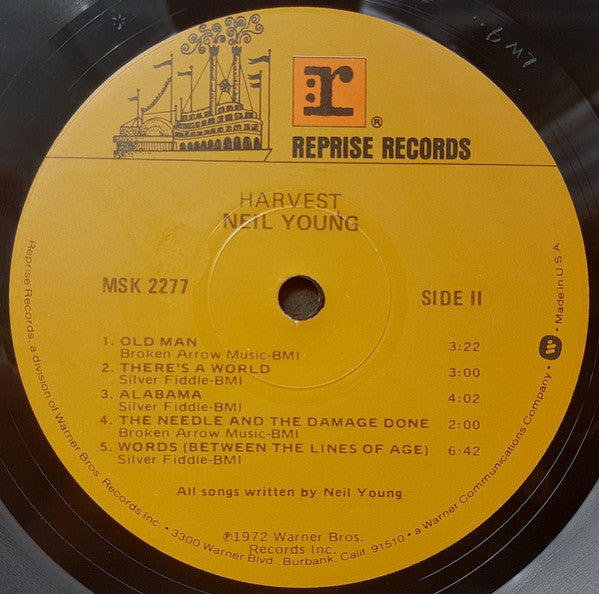 Neil Young : Harvest (LP, Album, RE, Los)