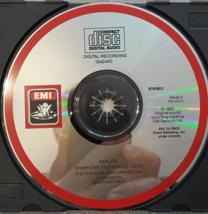 Hector Berlioz, Riccardo Muti, The Philadelphia Orchestra : Symphonie Fantastique, Op. 14 (CD, Album, Club, RE)