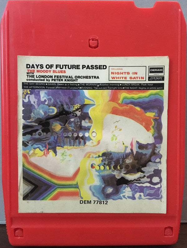The Moody Blues : Days Of Future Passed (8-Trk, Album, Red)