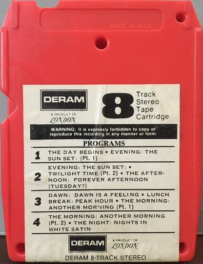 The Moody Blues : Days Of Future Passed (8-Trk, Album, Red)