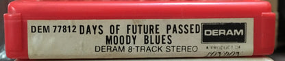 The Moody Blues : Days Of Future Passed (8-Trk, Album, Red)