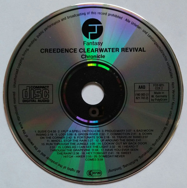 Creedence Clearwater Revival Featuring John Fogerty : Chronicle: The 20 Greatest Hits (CD, Comp)