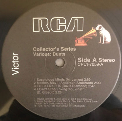 Various : Collector's Series Various: Duets (LP, Comp)