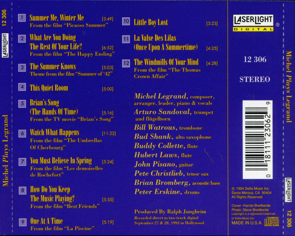 Michel Legrand : Michel Plays Legrand (CD, Album)