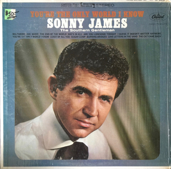 Sonny James : You're The Only World I Know (LP, Album)