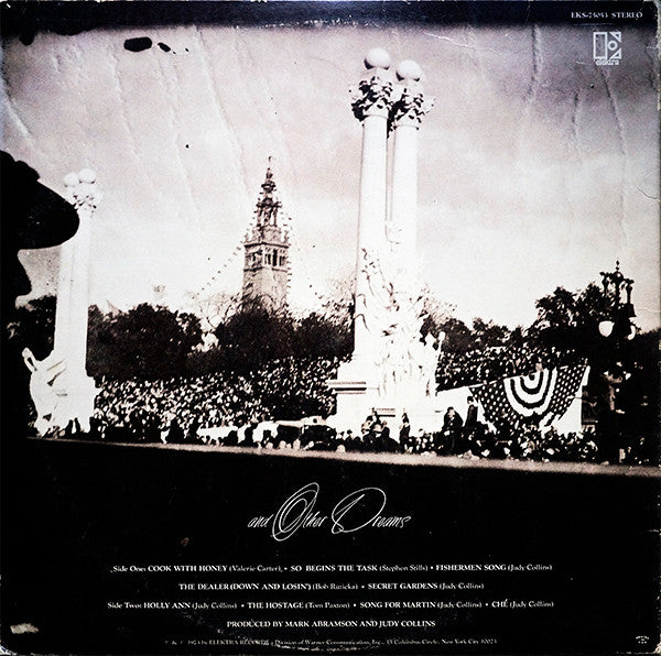 Judy Collins : True Stories And Other Dreams (LP, Album, Pit)