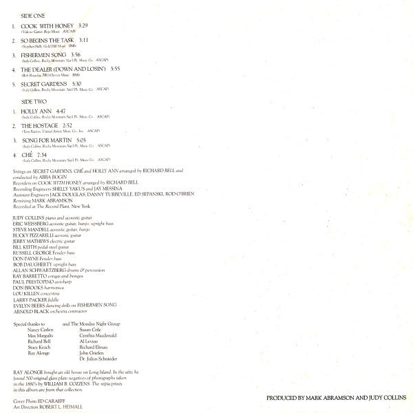 Judy Collins : True Stories And Other Dreams (LP, Album, Pit)