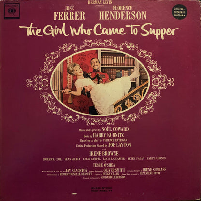 José Ferrer, Florence Henderson : The Girl Who Came To Supper (LP, Album, Mono)