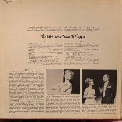 José Ferrer, Florence Henderson : The Girl Who Came To Supper (LP, Album, Mono)