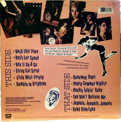 Stray Cats : Built For Speed (LP, Album, Comp, Win)