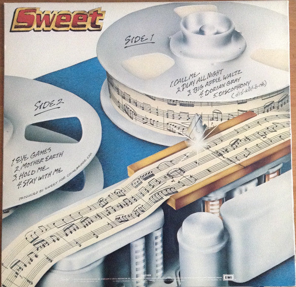 The Sweet : Cut Above The Rest (LP, Album, Win)
