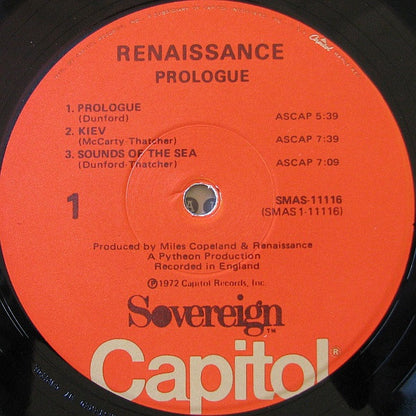 Renaissance (4) : Prologue (LP, Album, Jac)
