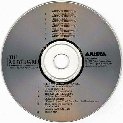 Various : The Bodyguard (Original Soundtrack Album) (CD, Album)