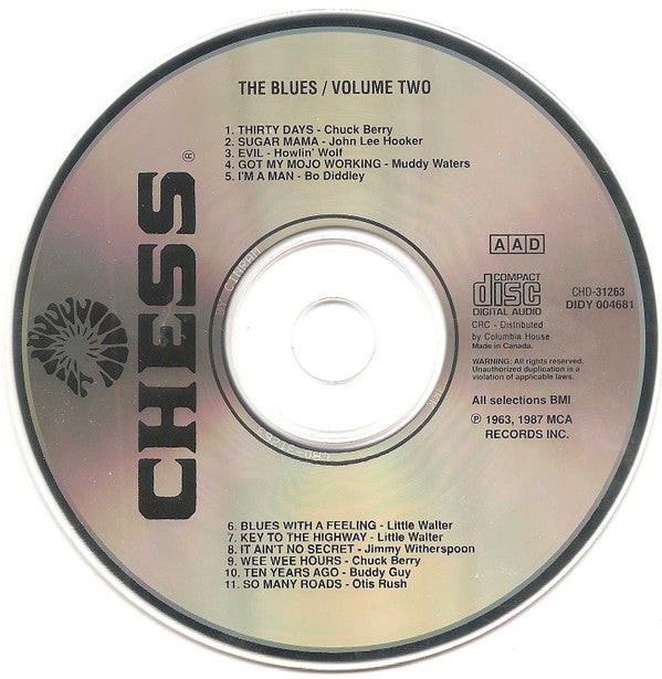 Various : The Blues Volume 2 (CD, Comp, Club, RE)