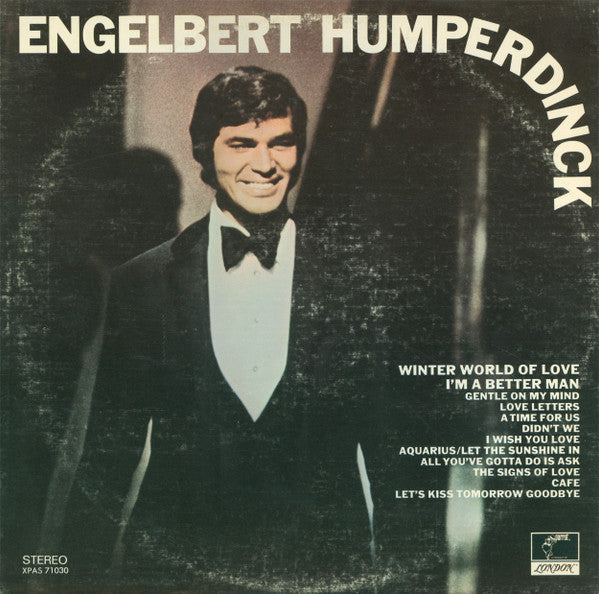 Engelbert Humperdinck : Engelbert Humperdinck (LP, Album, Ter)