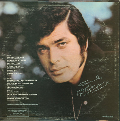 Engelbert Humperdinck : Engelbert Humperdinck (LP, Album, Ter)