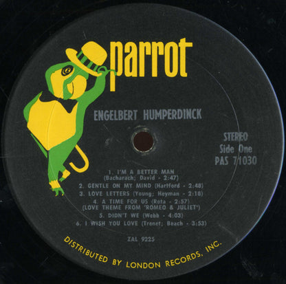 Engelbert Humperdinck : Engelbert Humperdinck (LP, Album, Ter)