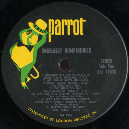 Engelbert Humperdinck : Engelbert Humperdinck (LP, Album, Ter)