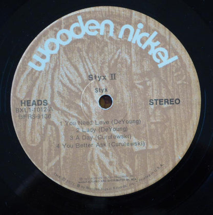 Styx : Styx II (LP, Album, RE)