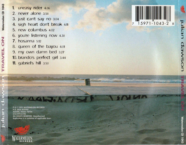 Julian Dawson : Travel On (CD, Album)