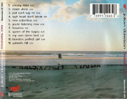 Julian Dawson : Travel On (CD, Album)