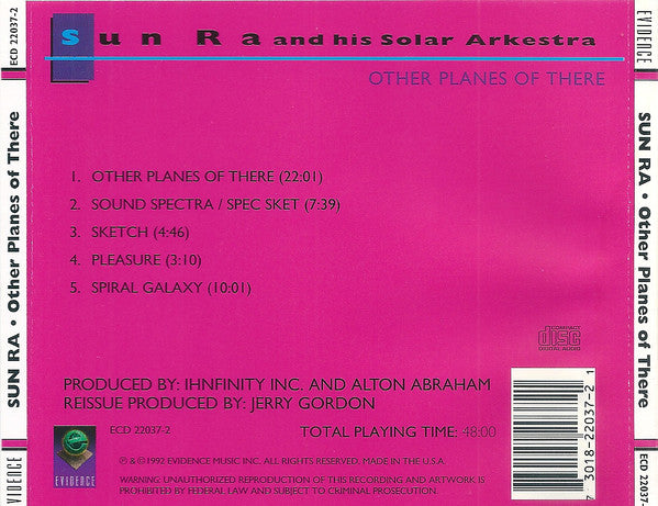 (CD)Other Planes of There／Sun Ra Buy The Sun Ra Arkestra : Other Planes Of There (CD, Album, RE, RP