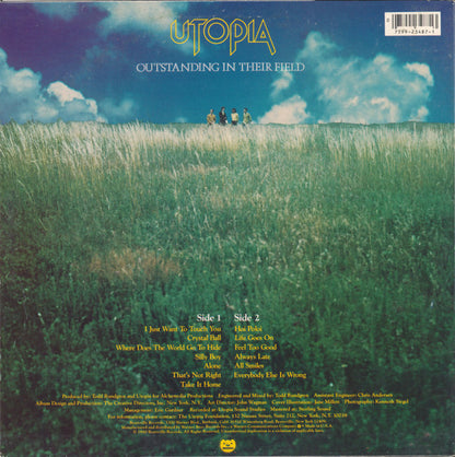 Utopia (5) : Deface The Music (LP, Album, Win)