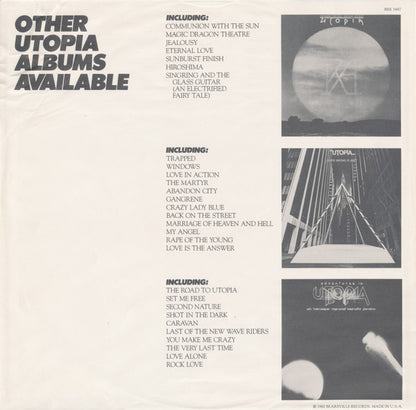 Utopia (5) : Deface The Music (LP, Album, Win)