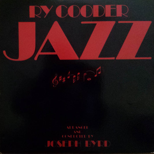 Ry Cooder : Jazz (LP, Album, Win)