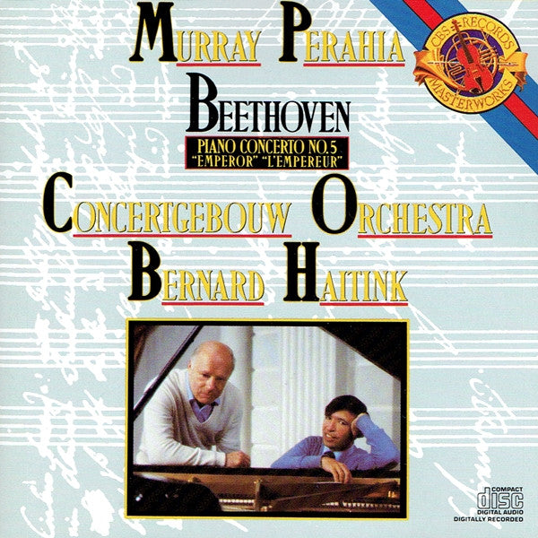 Ludwig van Beethoven, Murray Perahia, Concertgebouworkest, Bernard Haitink : Piano Concerto No. 5 "Emperor" (CD)