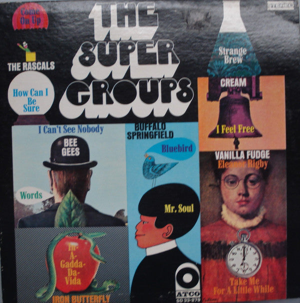 Various : The Super Groups (LP, Comp, Ind)