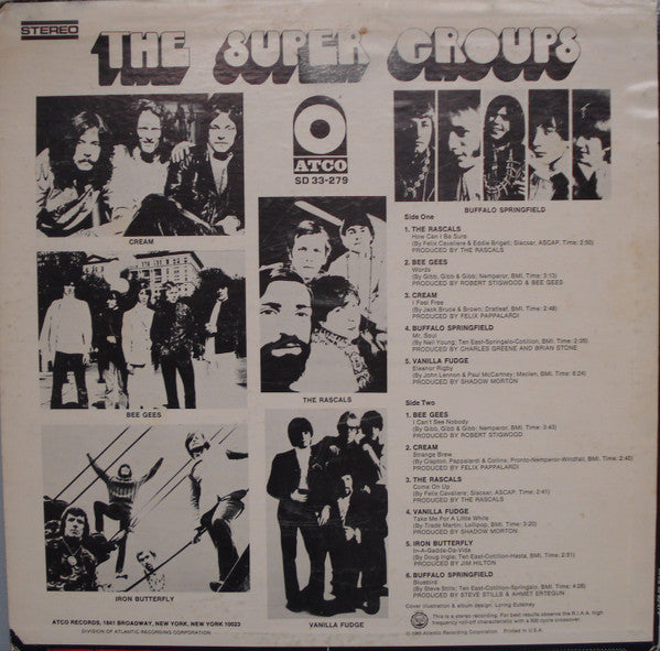 Various : The Super Groups (LP, Comp, Ind)