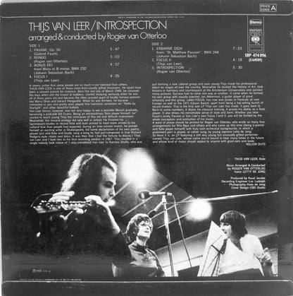 Thijs Van Leer : Introspection (LP, Album)