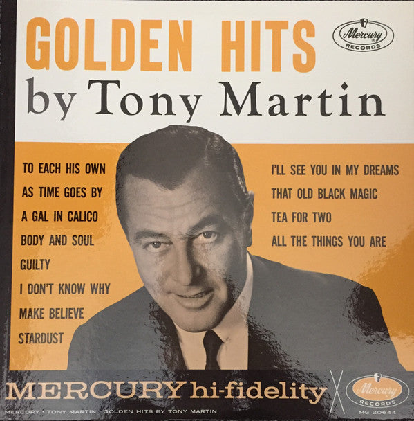 Tony Martin (3) : Golden Hits (LP, Comp, Mono)