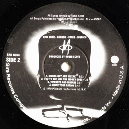 M (2) : New York, London, Paris, Munich (LP, Album, Cap)