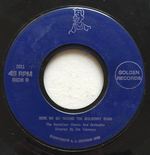 The Sandpiper Chorus And Orchestra : The Farmer In The Dell (7")