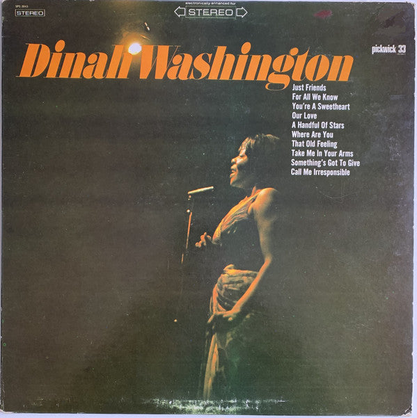 Dinah Washington : Dinah Washington (LP, Comp)