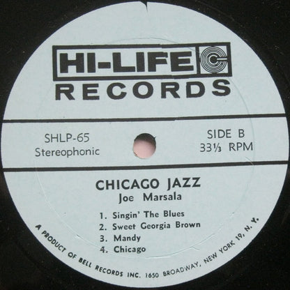 Joe Marsala : Chicago Jazz (LP, Album)