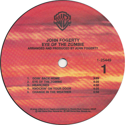 John Fogerty : Eye Of The Zombie (LP, Album, Spe)