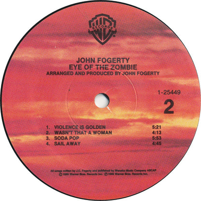 John Fogerty : Eye Of The Zombie (LP, Album, Spe)