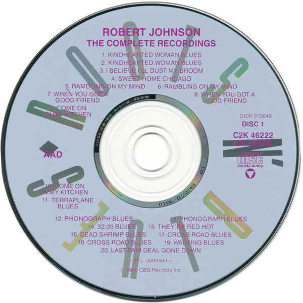 Robert Johnson : The Complete Recordings (2xCD, Comp, RE, RM)