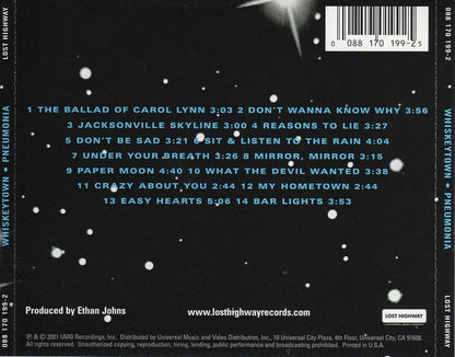 Whiskeytown : Pneumonia (CD, Album)