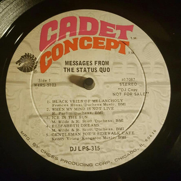 Status Quo : Messages From The Status Quo (LP, Promo)