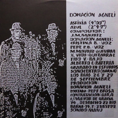 Primera Linea / Donación Agnelli : Split (12", Blu)