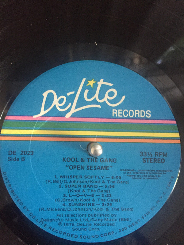 Kool & The Gang : Open Sesame (LP, Album, RE, Gat)