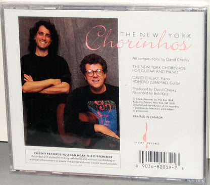 David Chesky With Romero Lubambo : The New York Chorinhos (CD, Album)