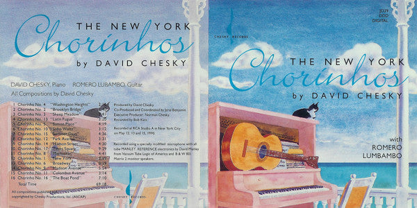 David Chesky With Romero Lubambo : The New York Chorinhos (CD, Album)