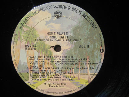 Bonnie Raitt : Home Plate (LP, Album, Pit)